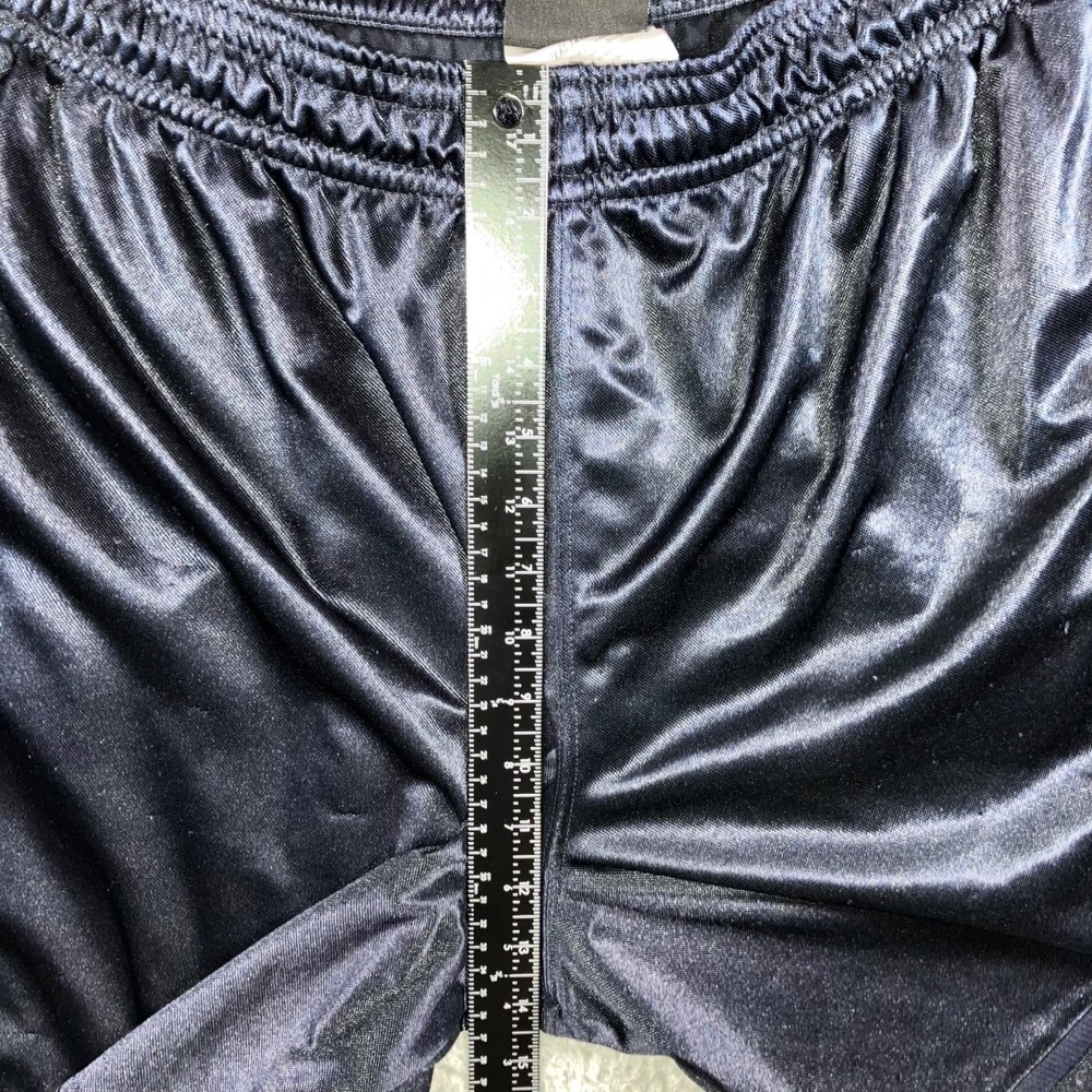 Vintage And 1 Basketball Shorts Men 2XL Dazzle‎ Silky Shiny Loose Baggy Y2K - Picture 5 of 12